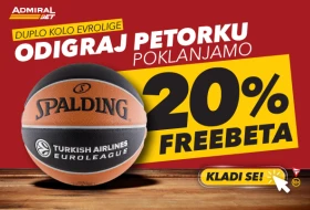 Novo duplo kolo, novi dupli bonus, Partizan protiv velikana za top 8, iskoristi priliku!